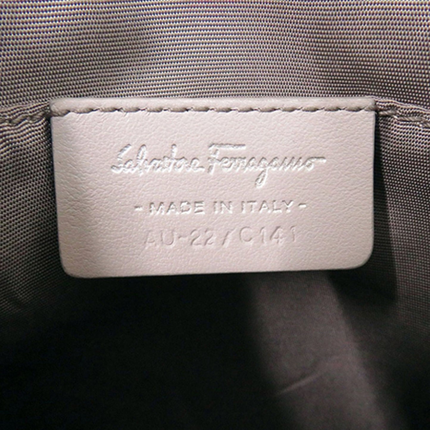 Ferragamo Leather Whipstitch Crossbody