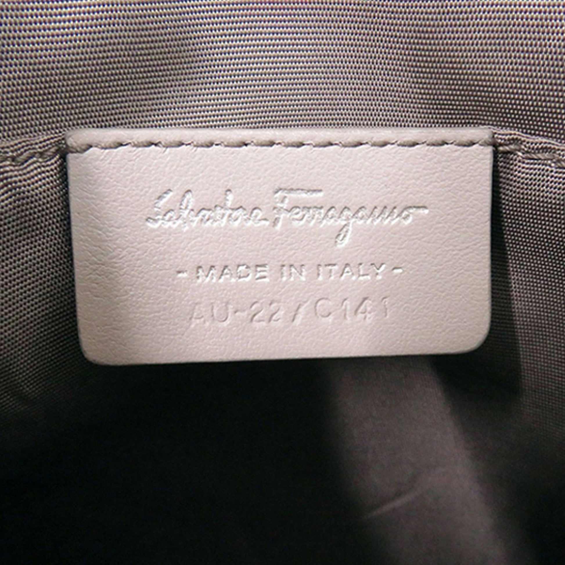 Ferragamo Leather Whipstitch Crossbody