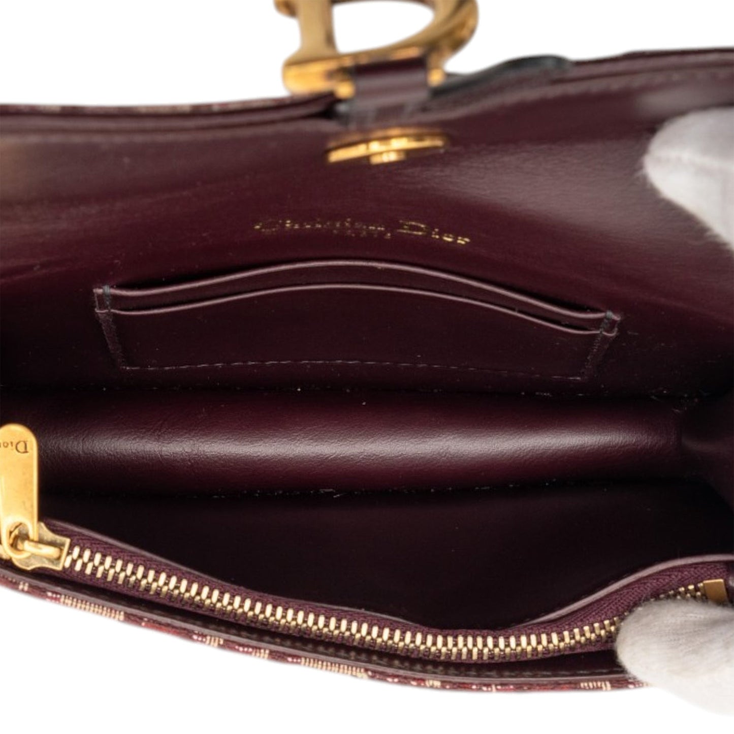 Oblique Canvas Saddle Belt Bag