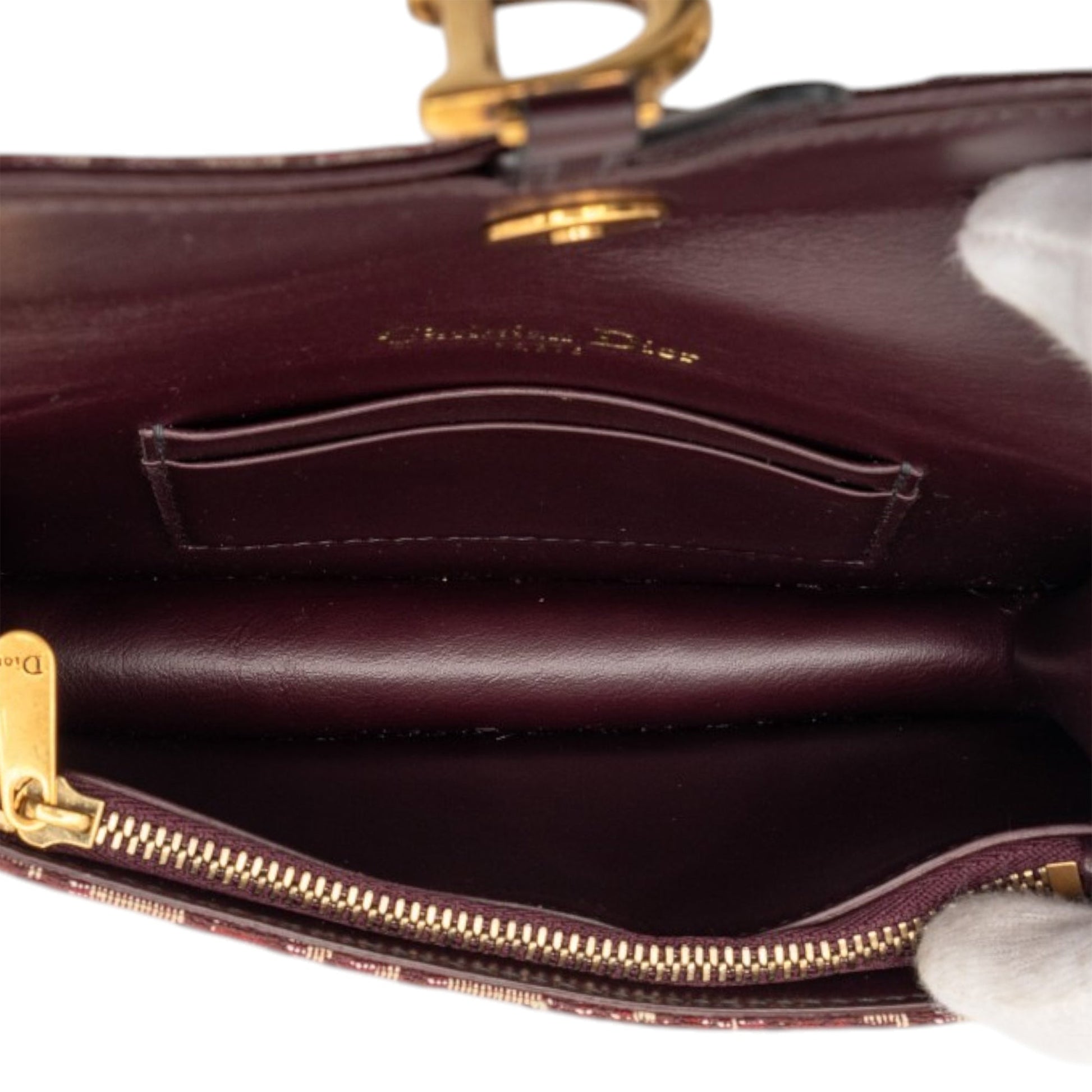 Oblique Canvas Saddle Belt Bag