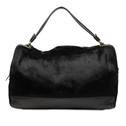 Ferragamo Pony Hair Top Handle Bag