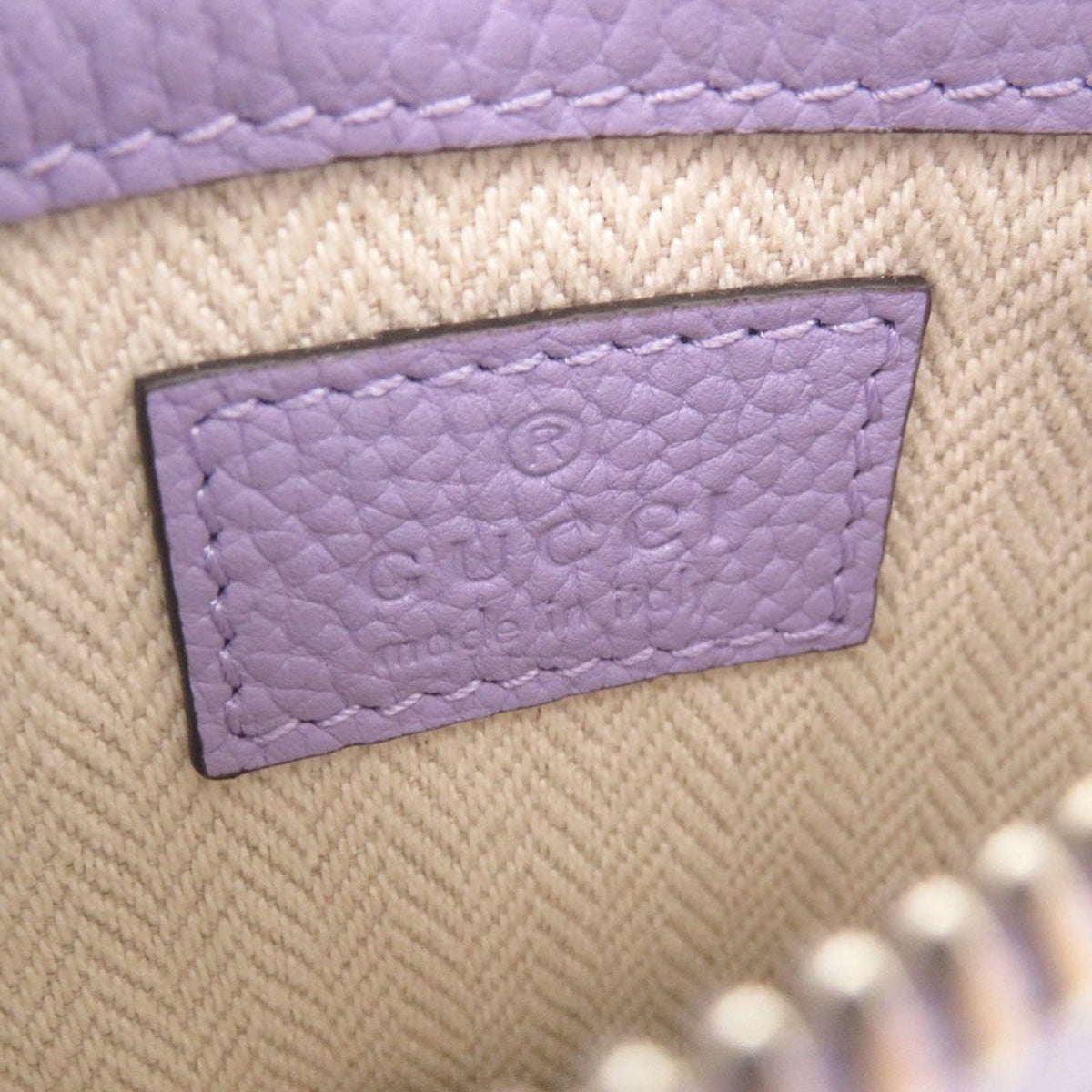Gucci Micro Mini Calfskin Web B Crossbody