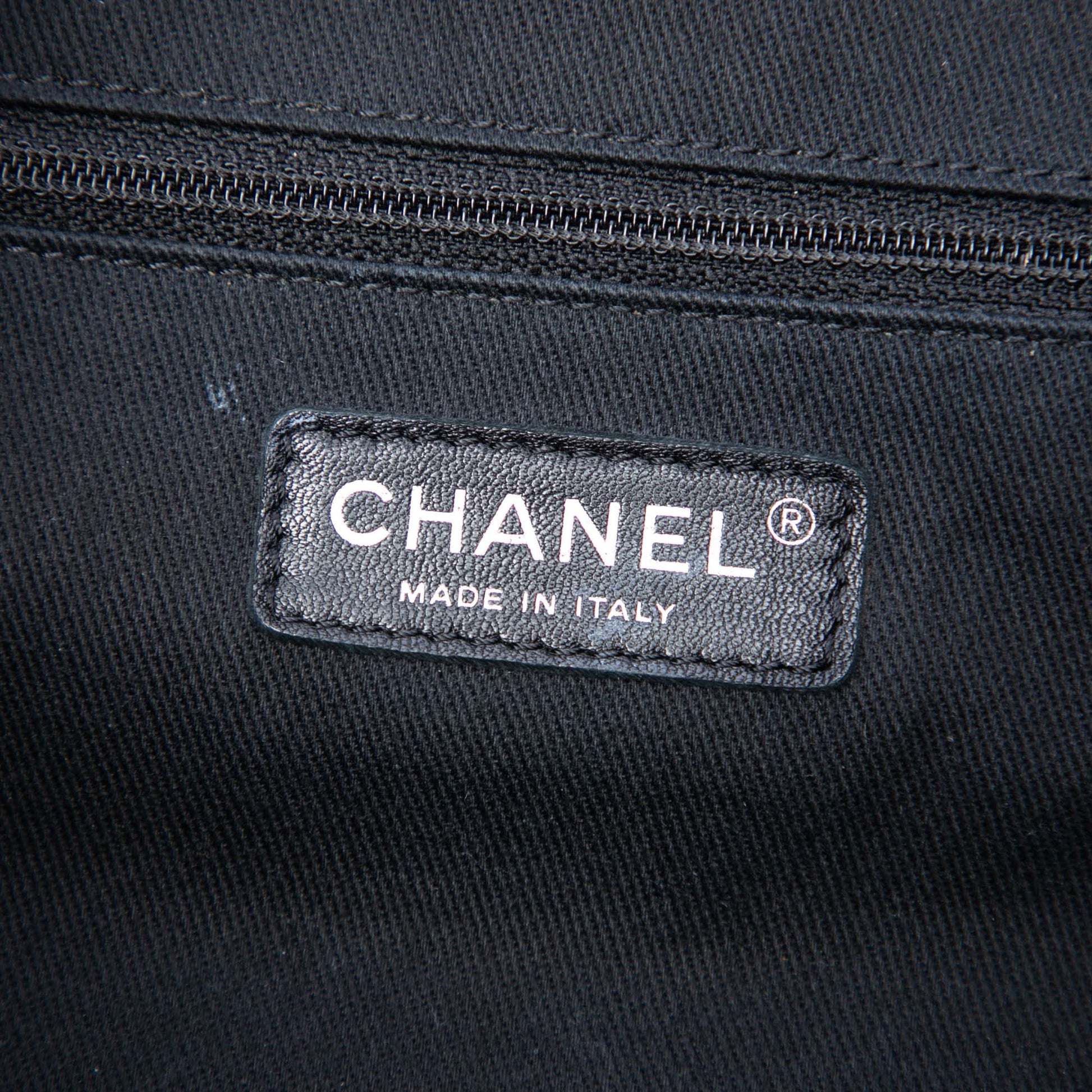 Chanel Perforated Calfskin Up In The Air North South Tote