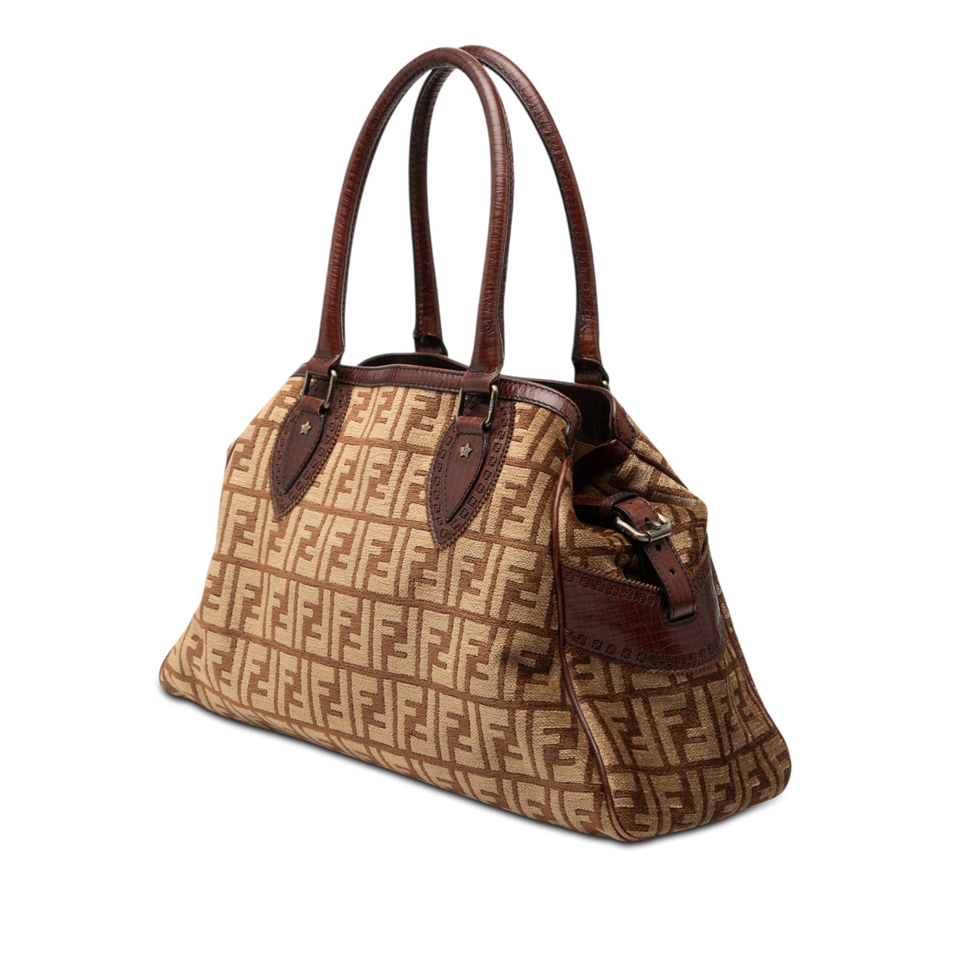 Fendi Zucca Canvas Etniko Tote