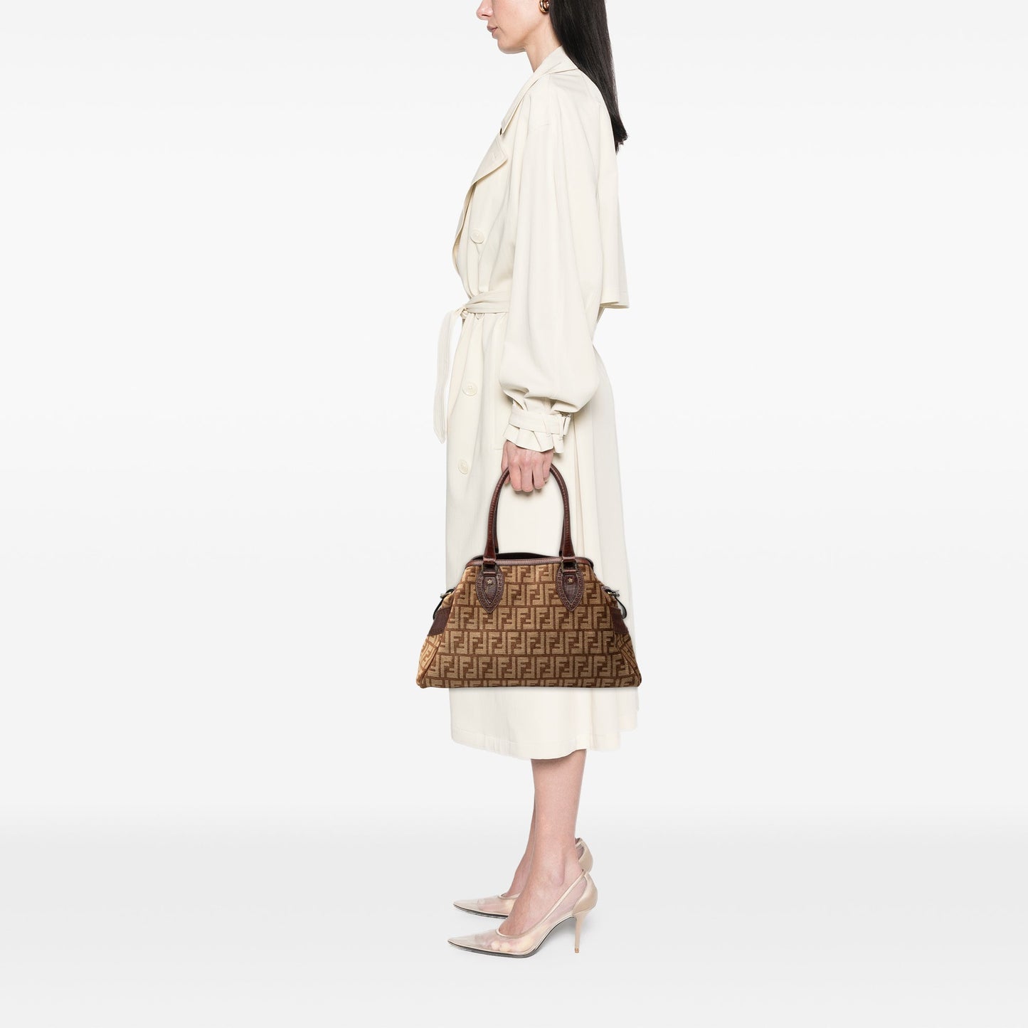 Fendi Zucca Canvas Etniko Tote