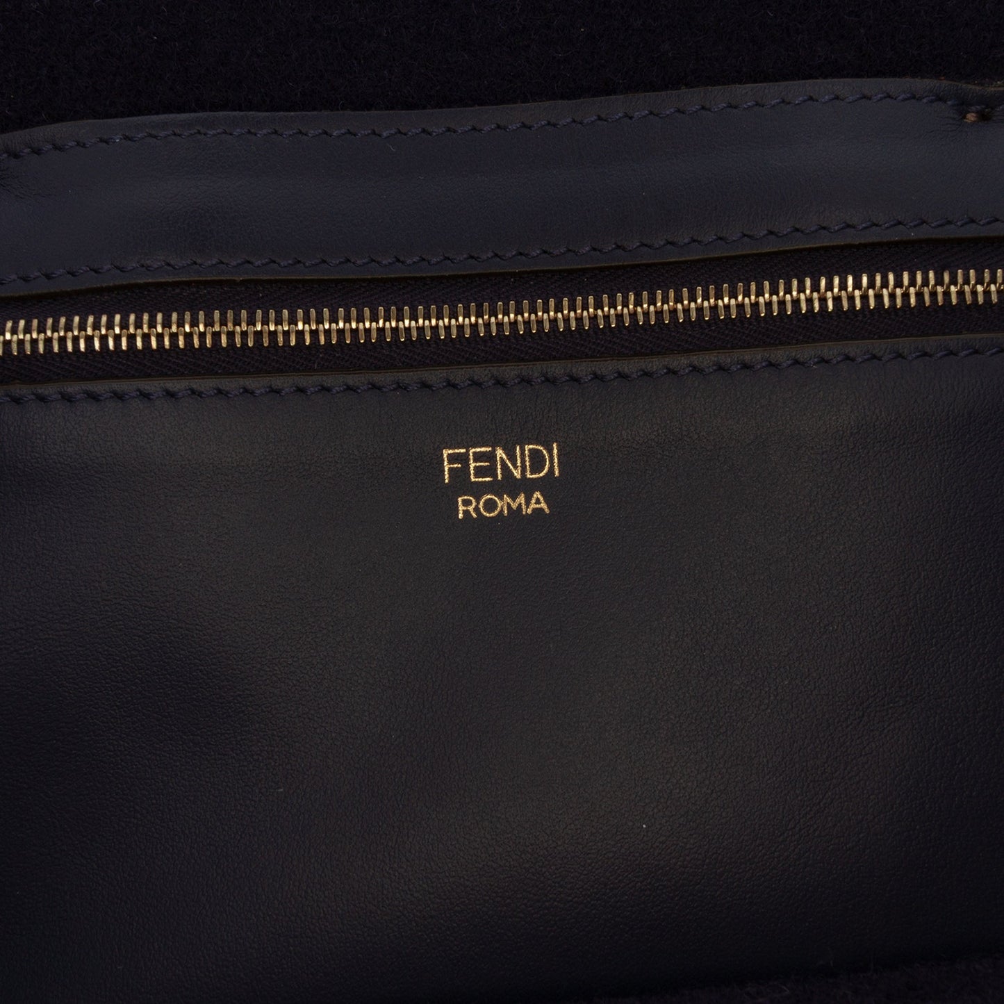 Fendi FILA Glazed Fabric FF 1974 Mania Shopping Tote