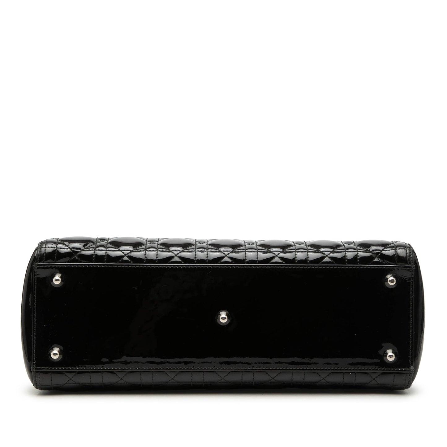 Dior Large Patent Cannage Lady Dior