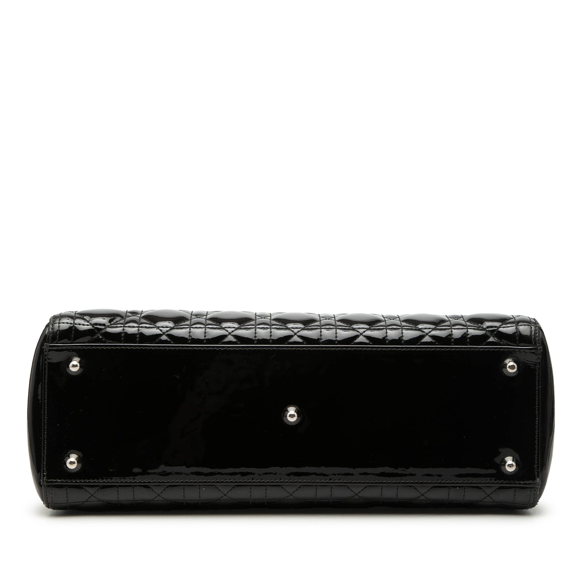 Dior Large Patent Cannage Lady Dior