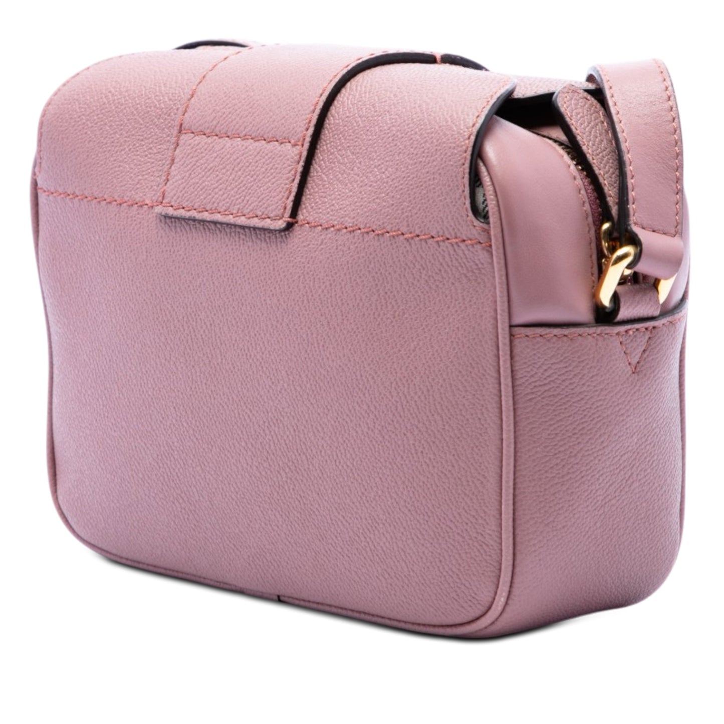 Burberry Small Soft Grained Calfskin Buckle Crossbody