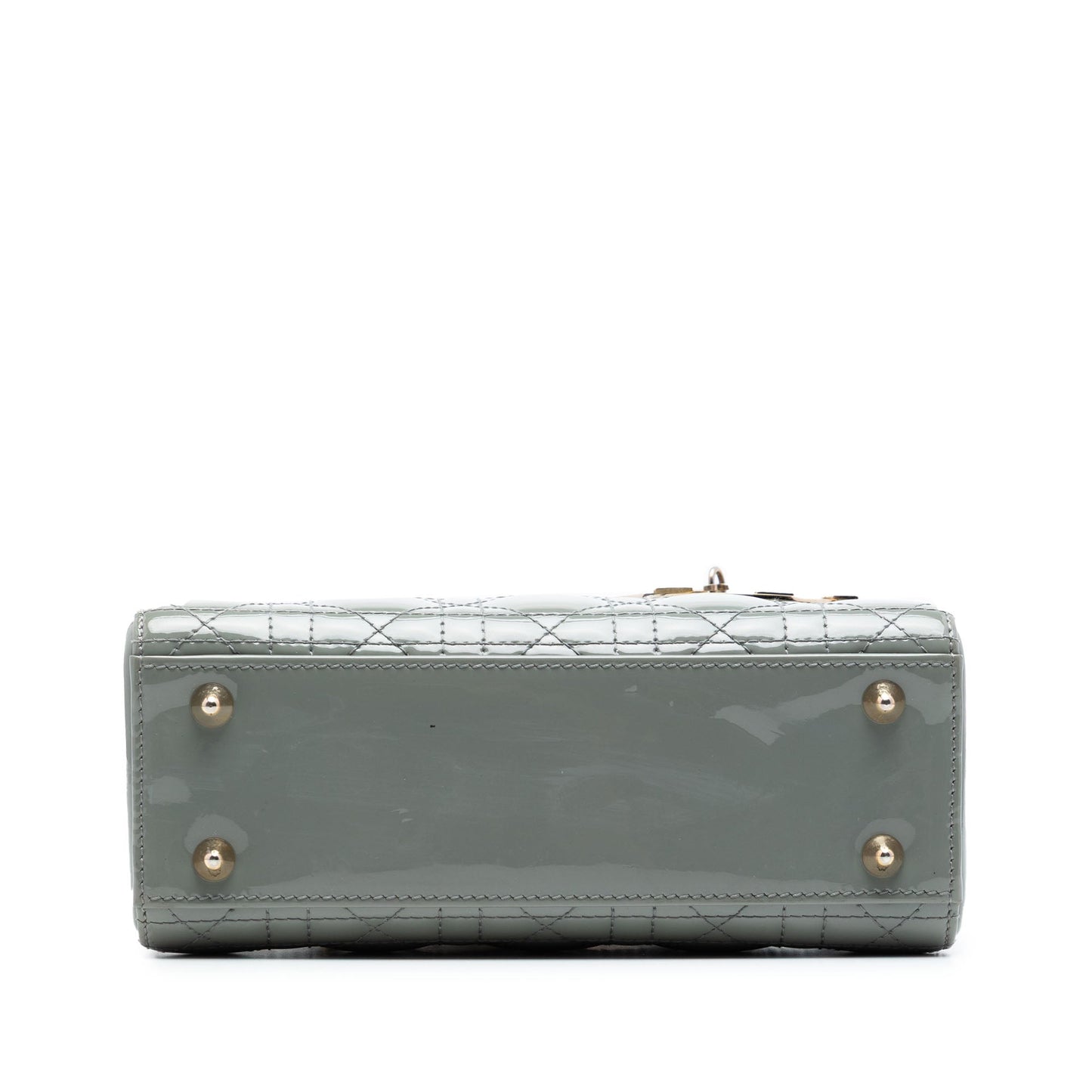 Dior Small Patent Cannage Lady Dior
