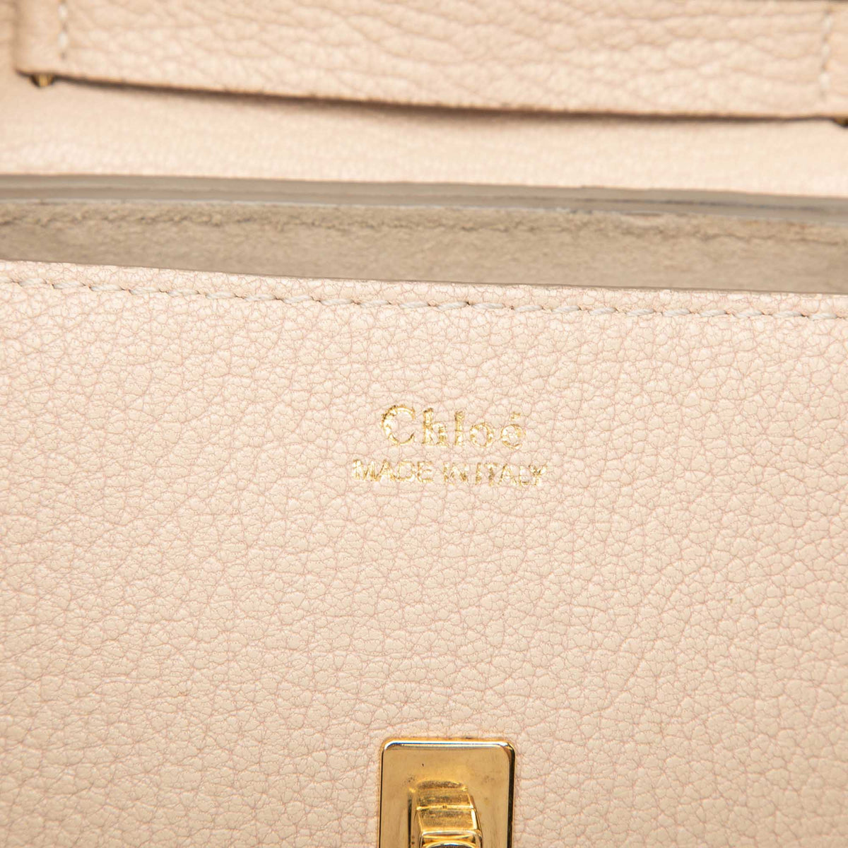 Chloé Nano Grained Calfskin Drew Crossbody