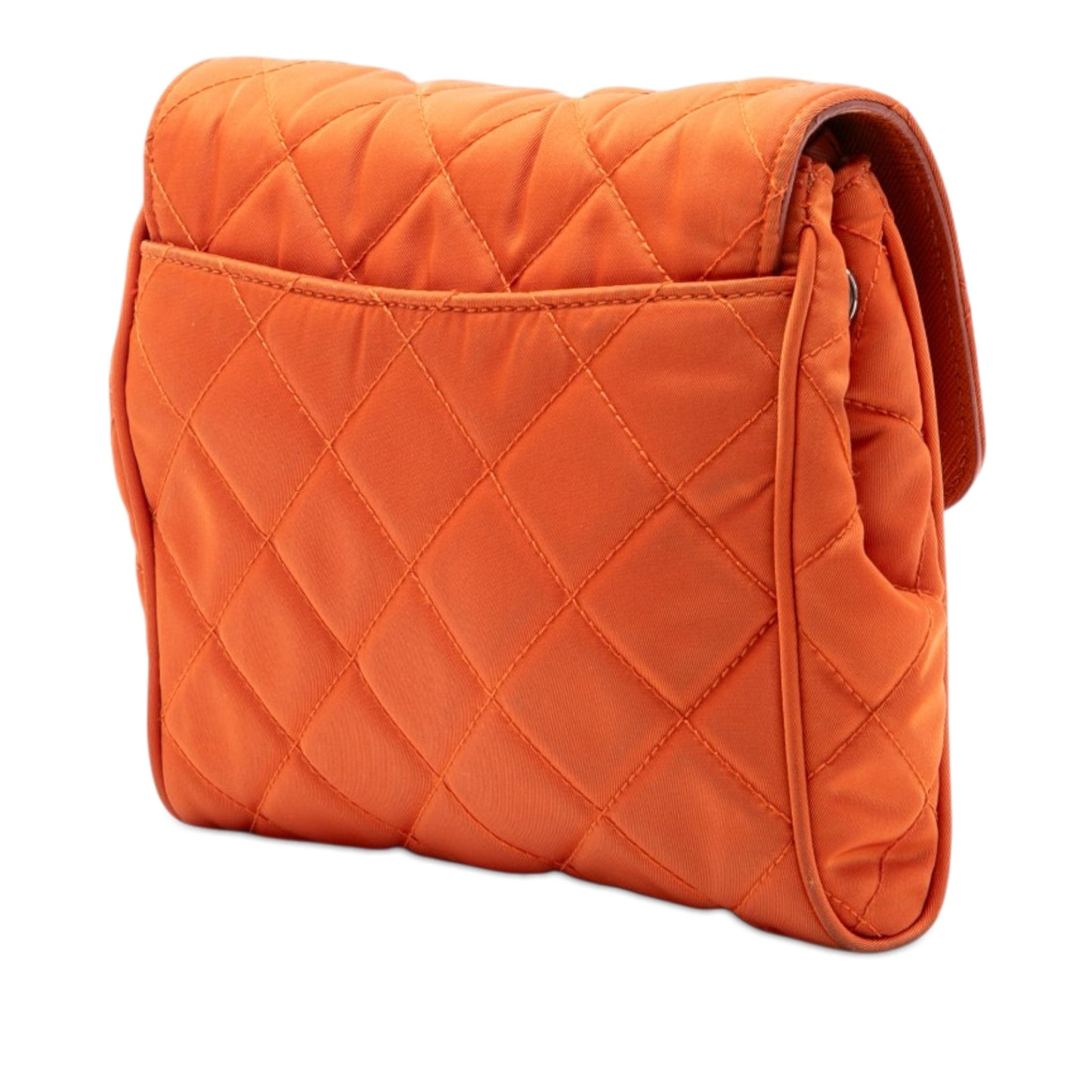 Prada Impuntu Tessuto Chain Crossbody