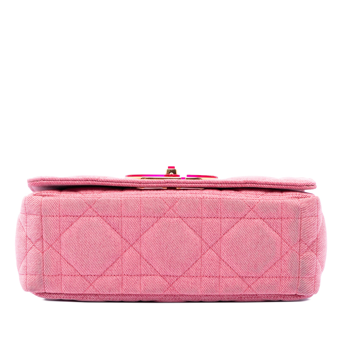 Dior Medium Denim Macrocannage Caro Bag