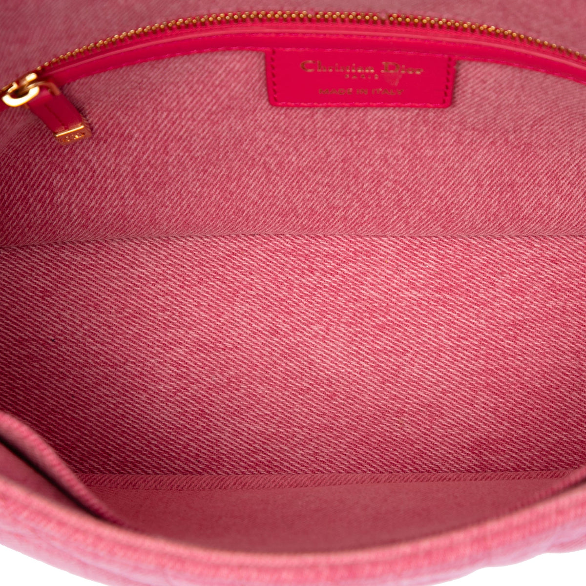 Dior Medium Denim Macrocannage Caro Bag