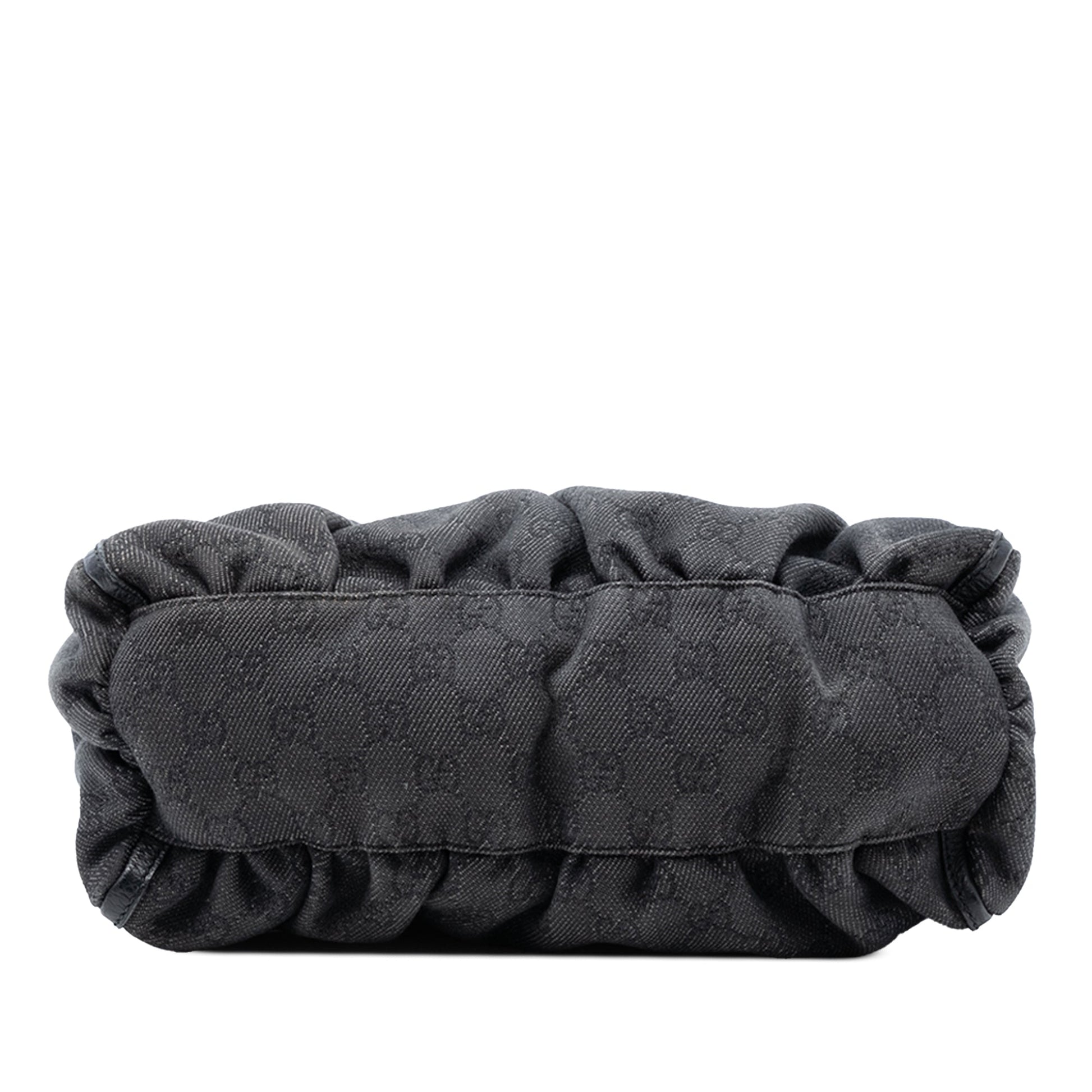 GG Denim Abbey D Ring Shoulder Bag