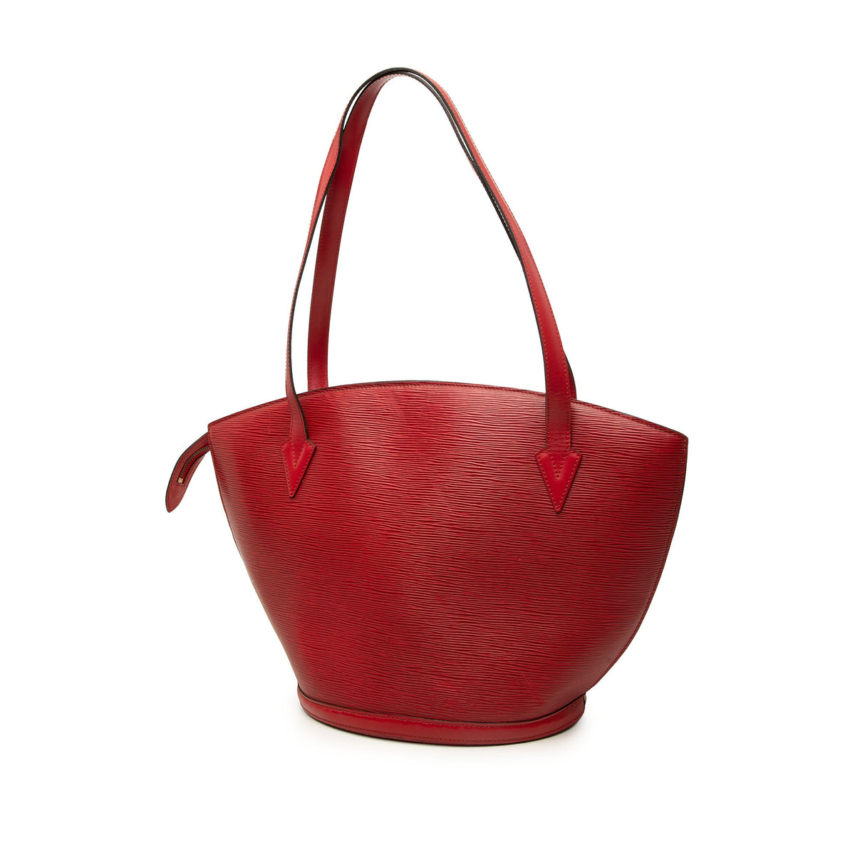 Louis Vuitton Epi Saint Jacques GM Long Strap — Red