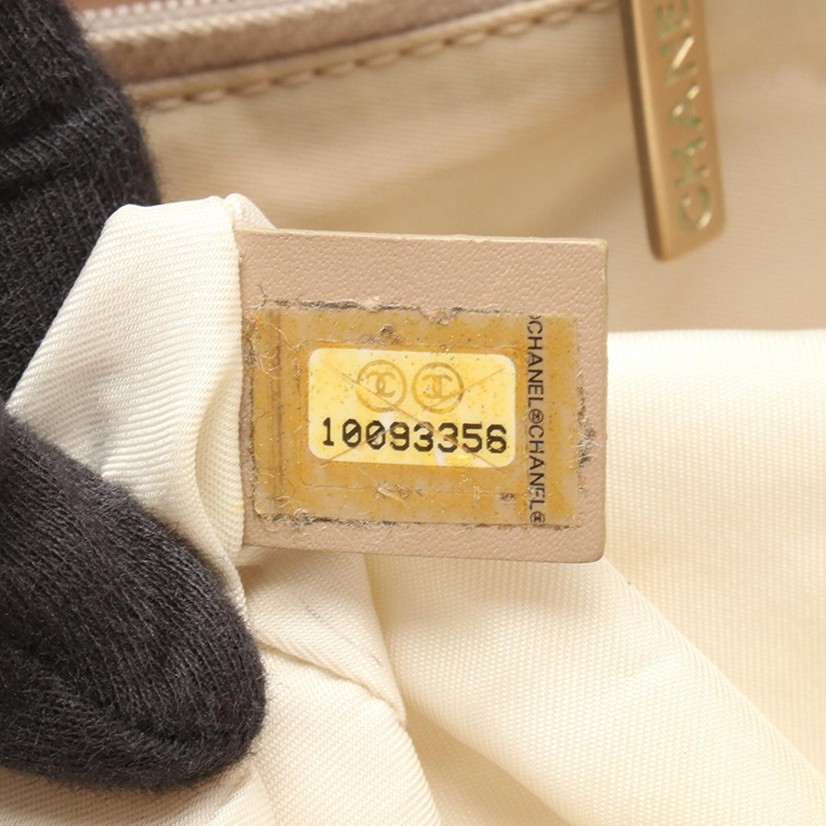 Chanel New Travel Line Nylon Tote — Beige