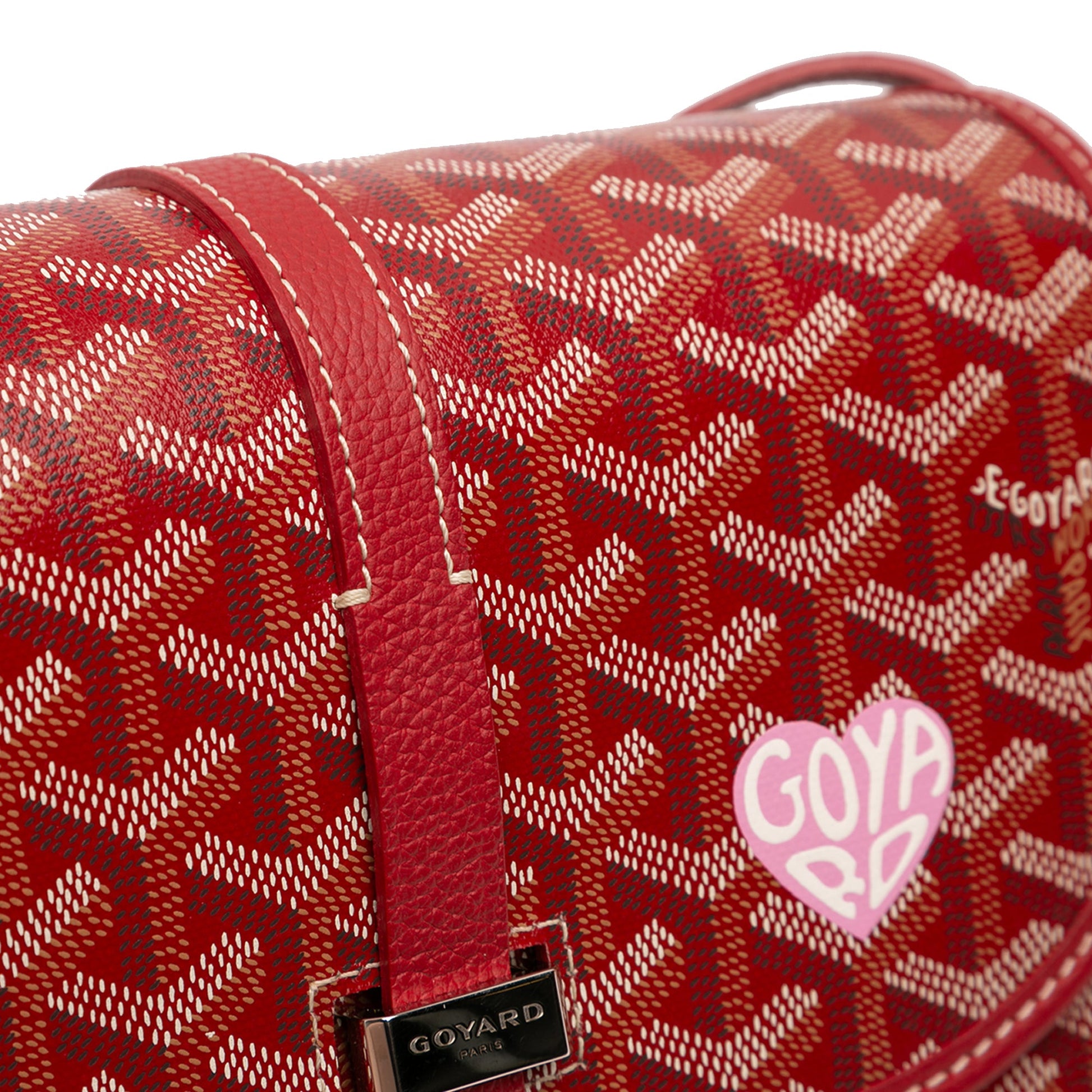 Goyardine Coeur Goyard Belvedere II PM
