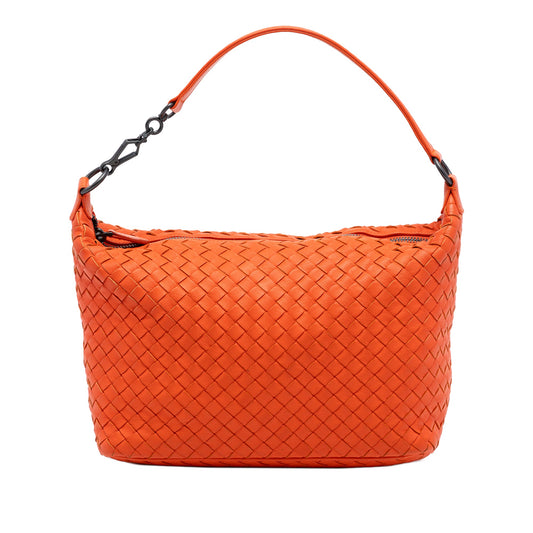 Small Nappa Intrecciato Shoulder Bag