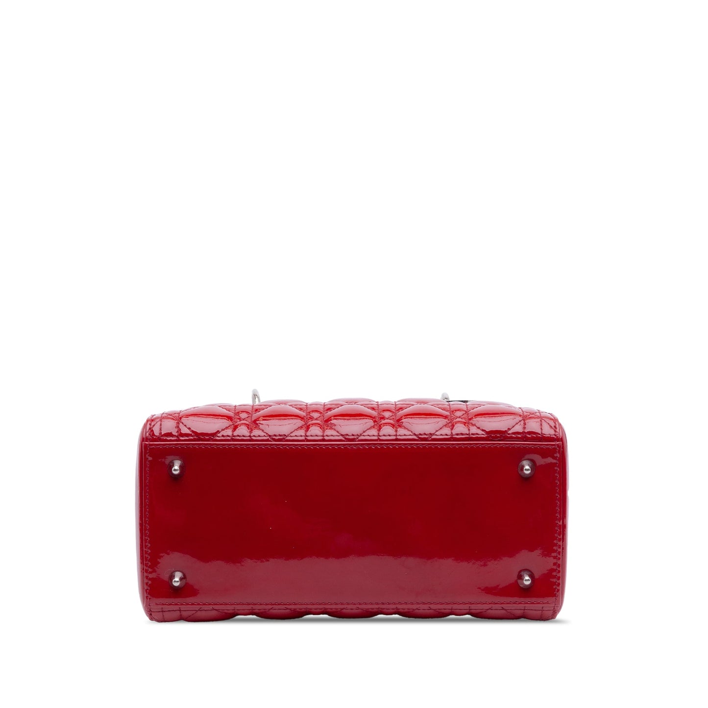 Dior Medium Patent Cannage Lady Dior