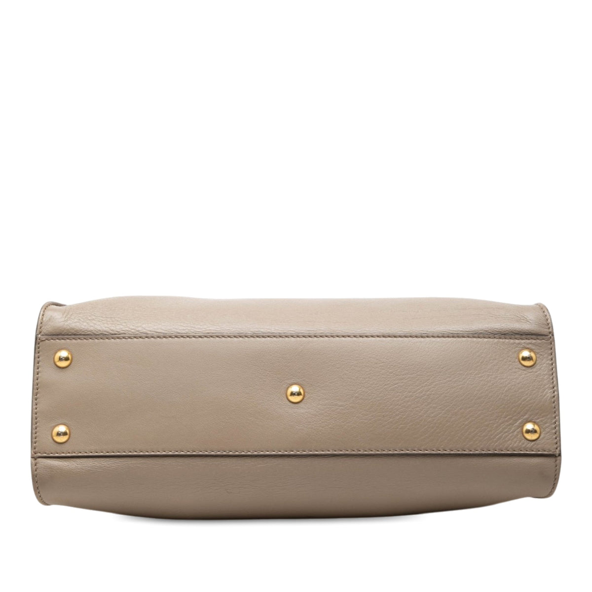 Fendi Medium Leather Peekaboo Iconic Satchel