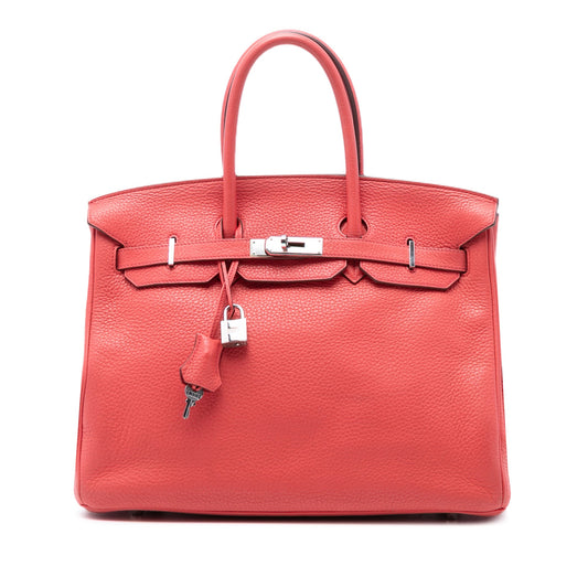 Hermès Clemence Birkin Retourne 35