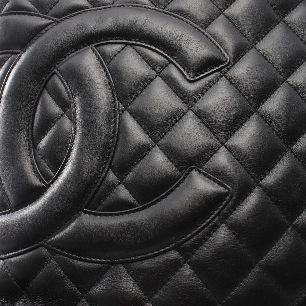 Chanel Medium Lambskin Cambon Ligne Tote