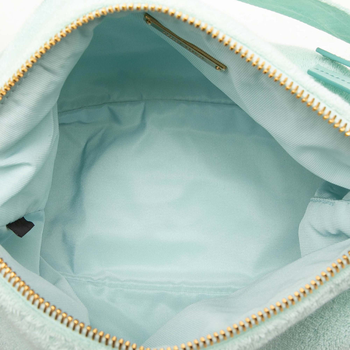 Miu Miu Terry Cloth Logo Handbag