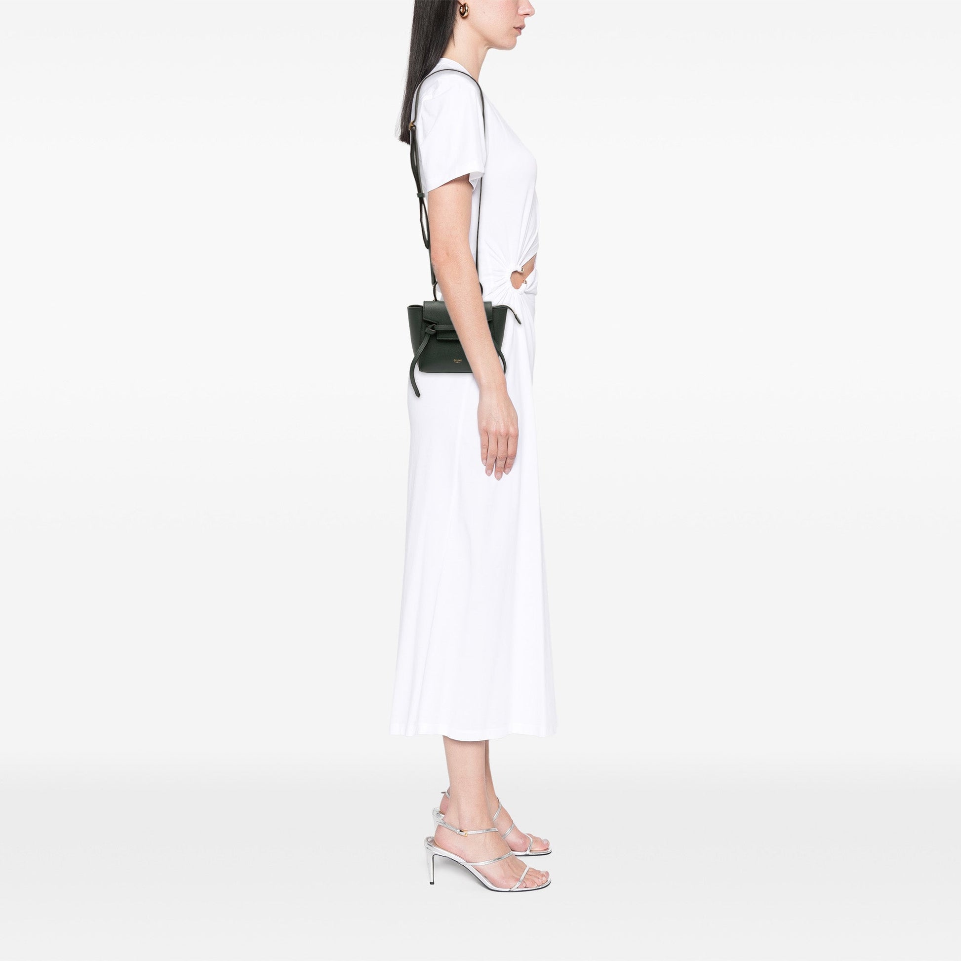 Celine Pico Grained Calfskin Belt Bag