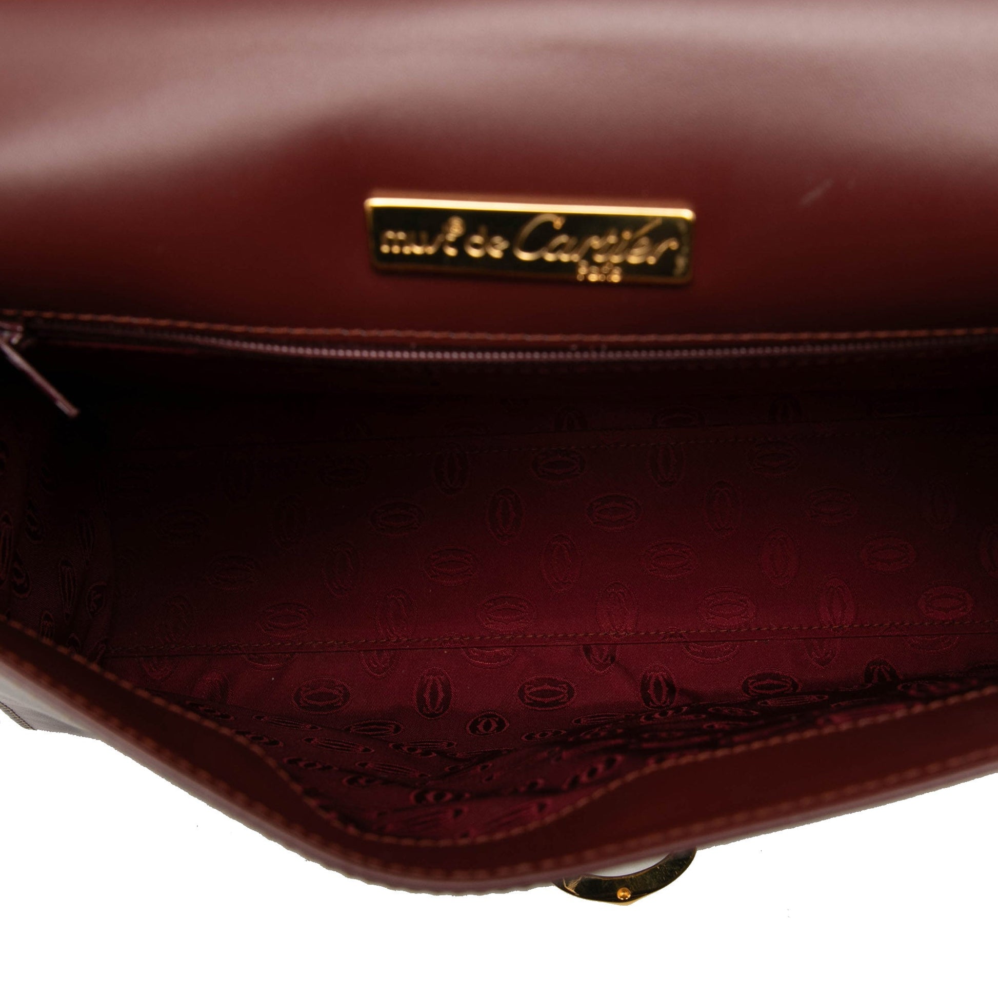 Cartier Must de Cartier Leather Handbag