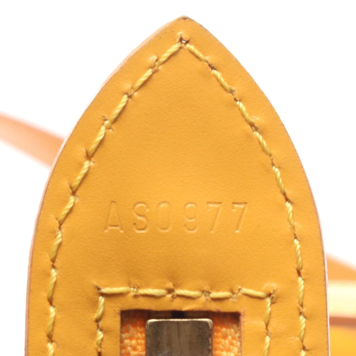 Louis Vuitton Epi Saint Jacques GM Long Strap — Yellow