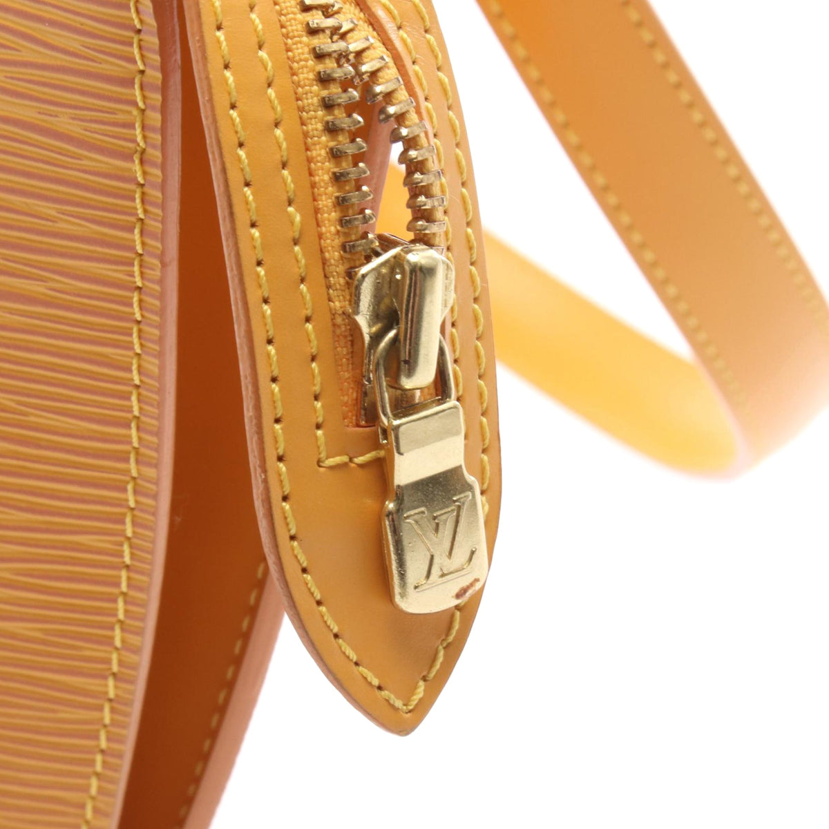 Louis Vuitton Epi Saint Jacques GM Long Strap — Yellow