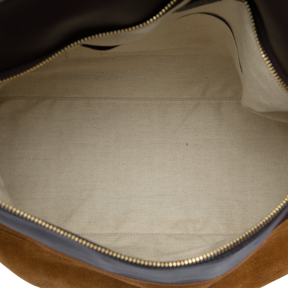 LOEWE Large Suede Puzzle Satchel