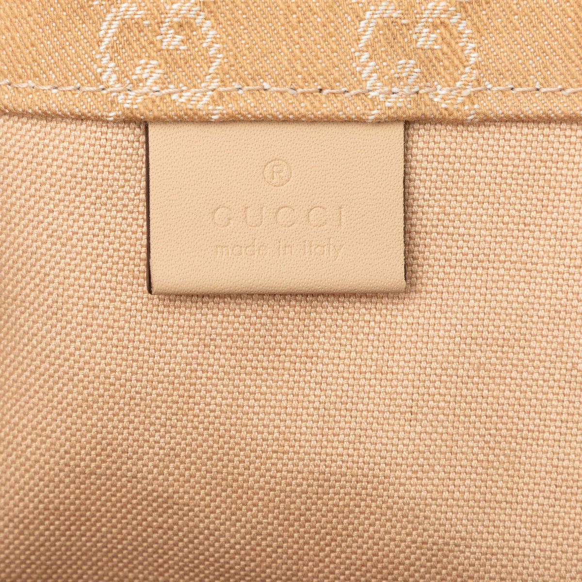 Gucci Large GG Denim Ophidia Tote