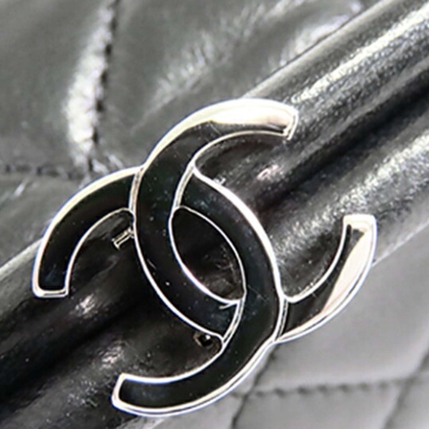 Chanel Quilted Lambskin Timeless Kisslock Clutch