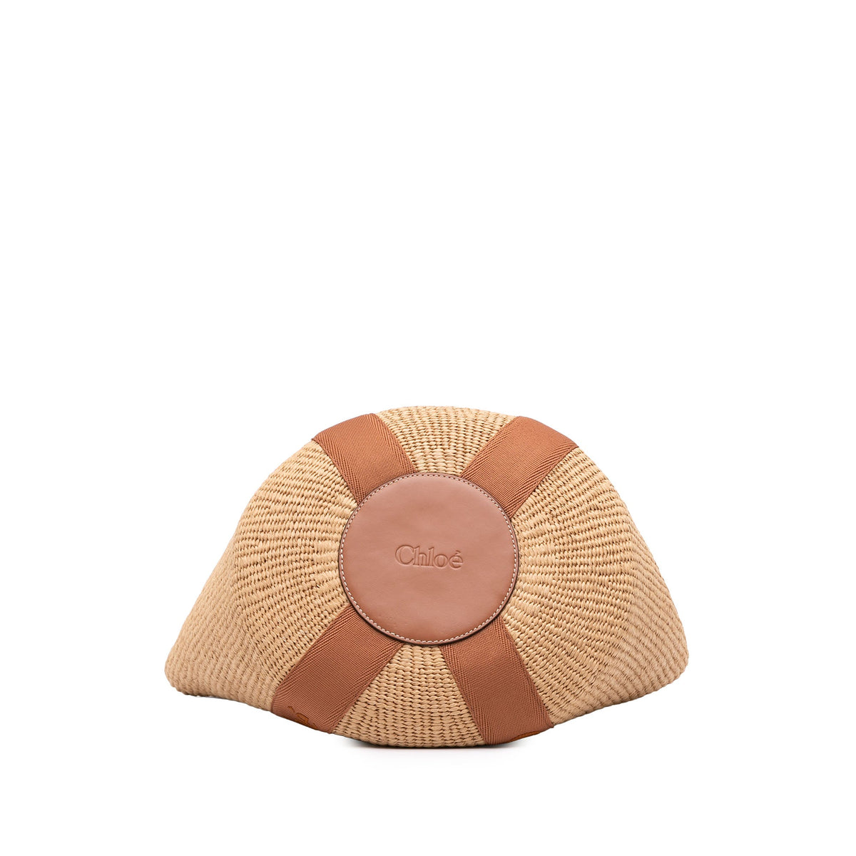 Chloé Large Raffia Woody Basket Tote