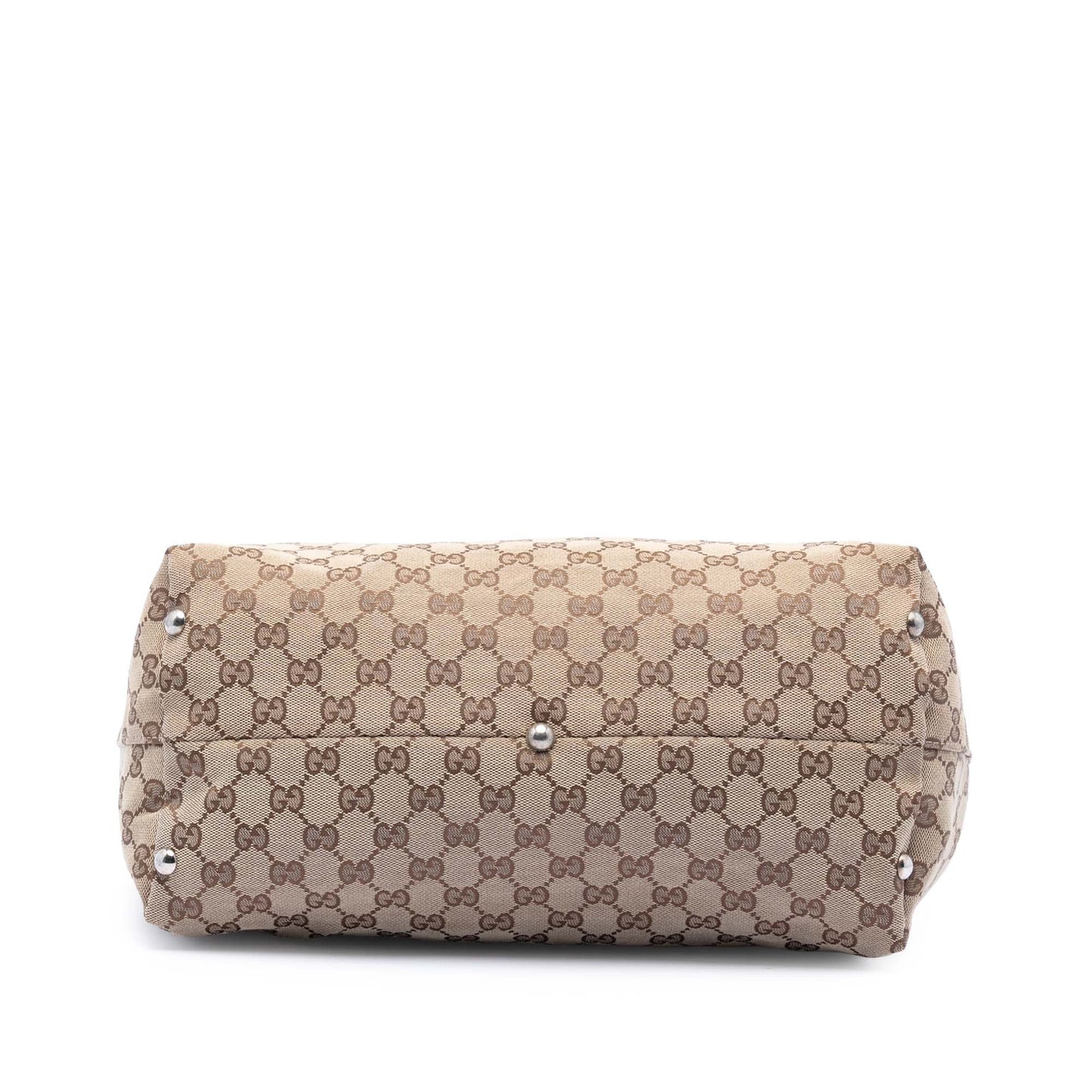 Gucci Medium GG Canvas Icon Bit Tote