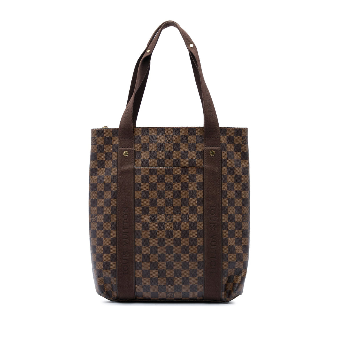 Louis Vuitton Damier Ebene Cabas Beaubourg — Brown