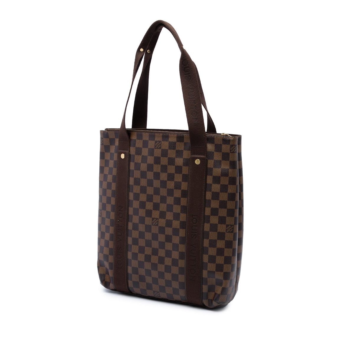 Louis Vuitton Damier Ebene Cabas Beaubourg — Brown