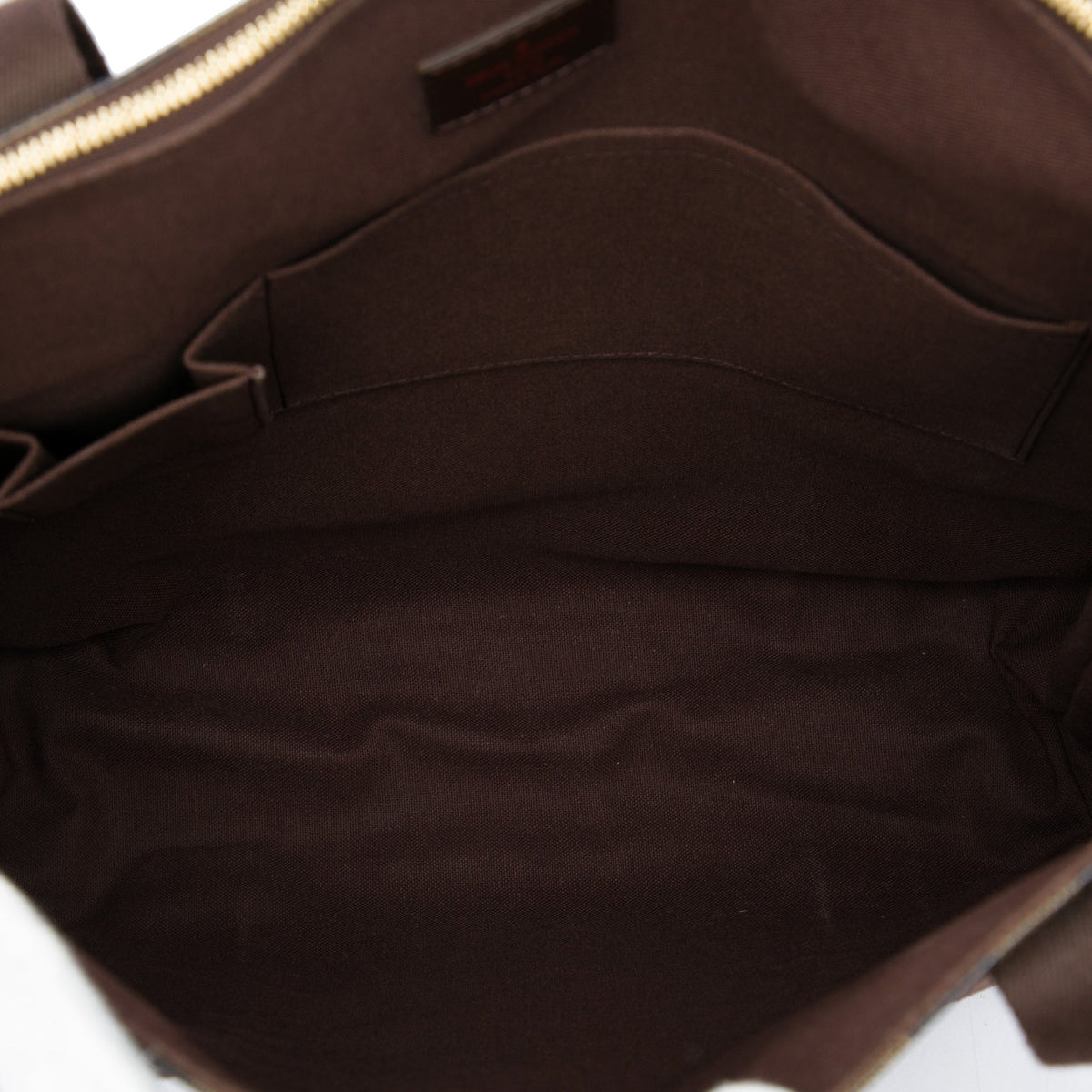 Louis Vuitton Damier Ebene Cabas Beaubourg — Brown