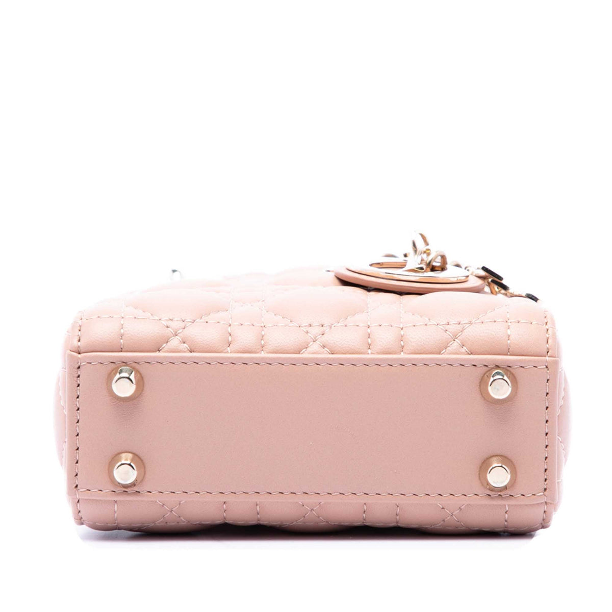 Dior Micro Lambskin Cannage Lady Dior