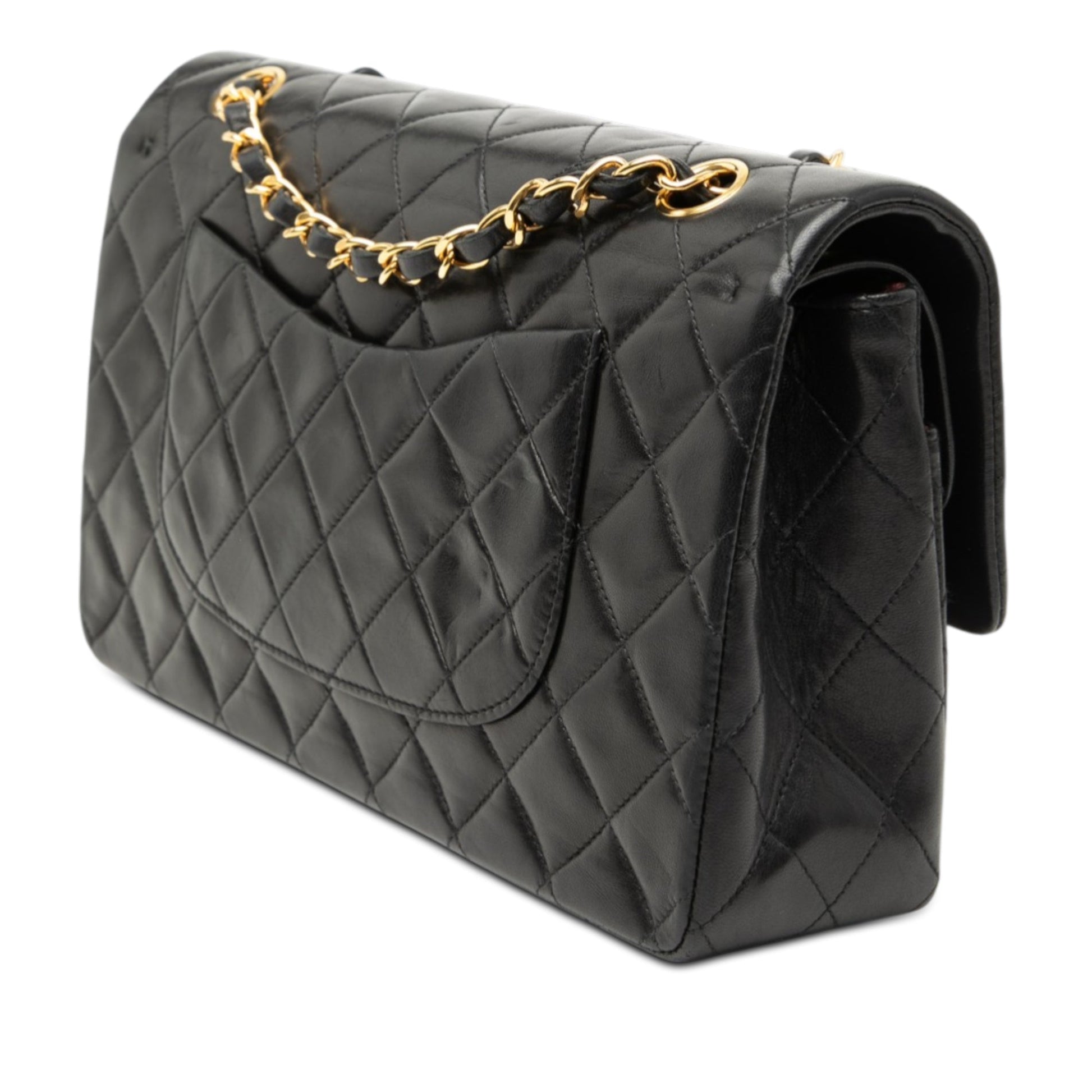 Chanel Medium Classic Lambskin Double Flap