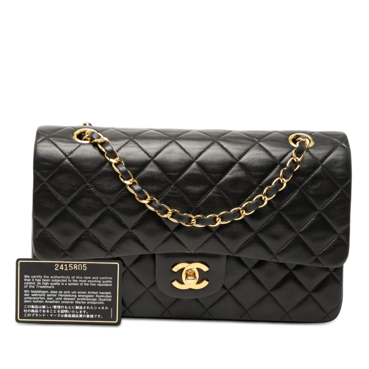 Chanel Medium Classic Lambskin Double Flap