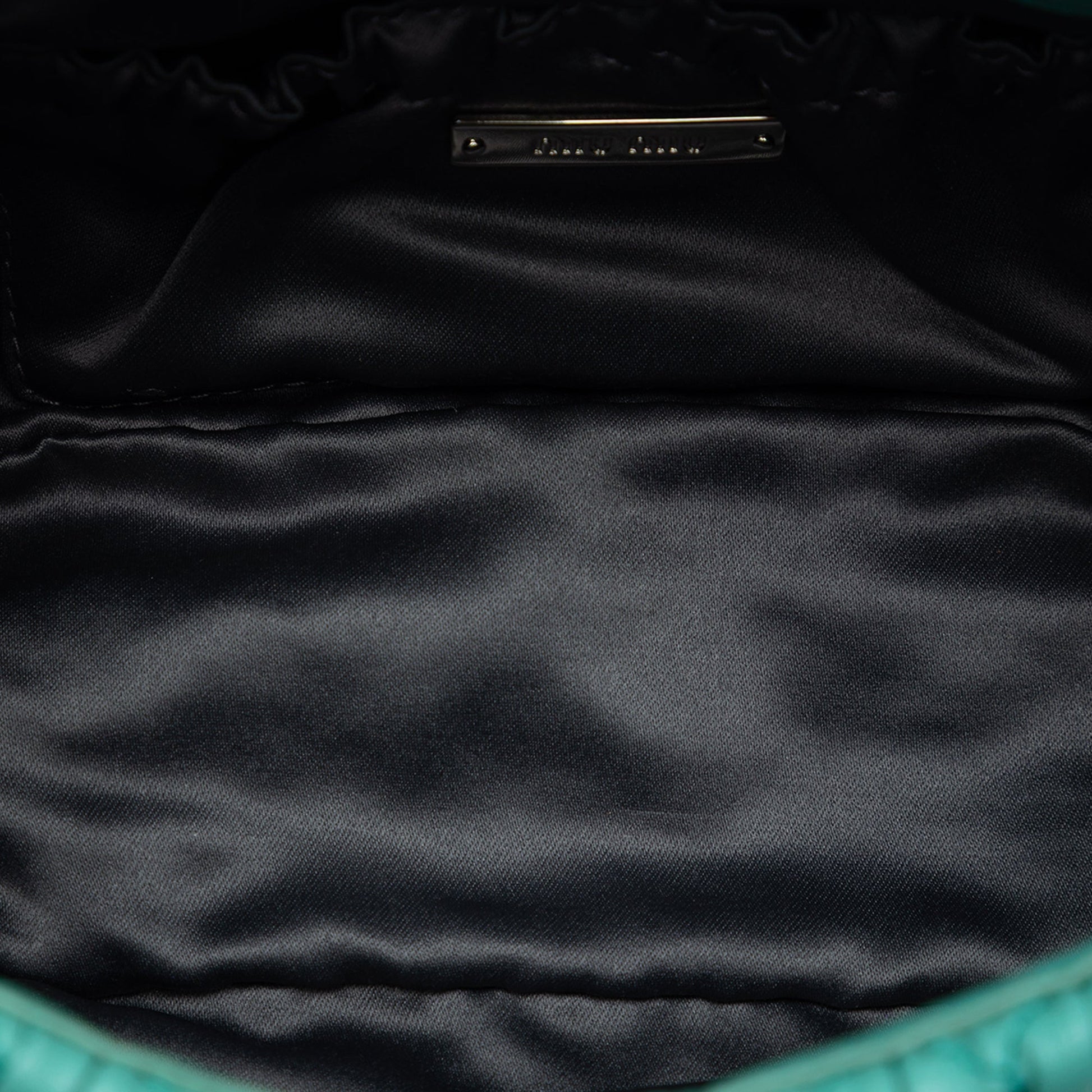 Matelasse Nappa Crystal Chain Crossbody