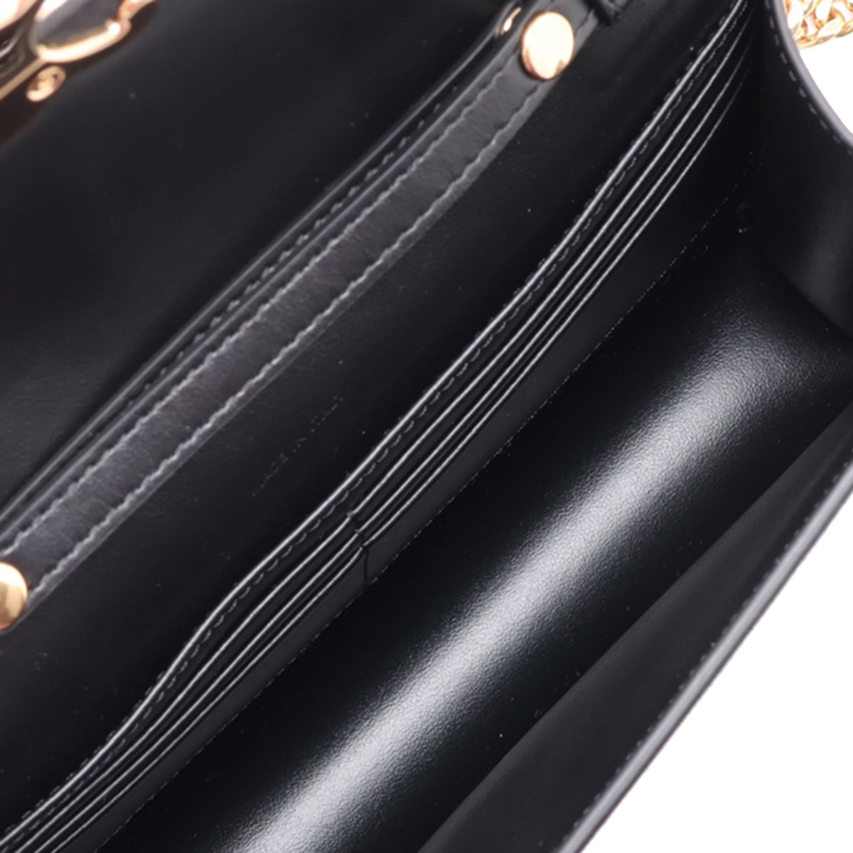 Celine Leather Triomphe Margot Chain Crossbody