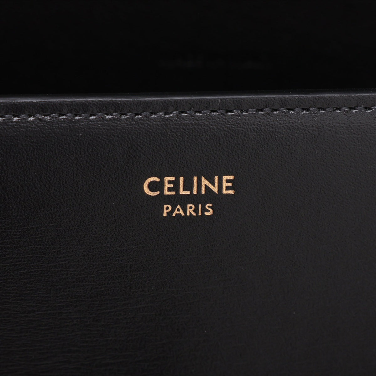 Celine Leather Triomphe Margot Chain Crossbody