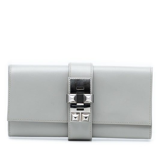 Hermès Tadelakt Medor Clutch 23