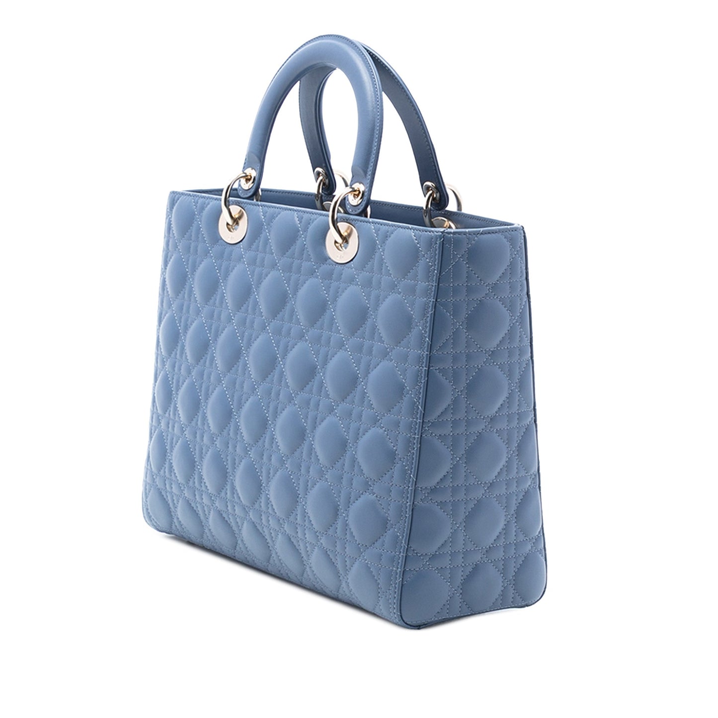 Dior Large Lambskin Cannage Lady Dior