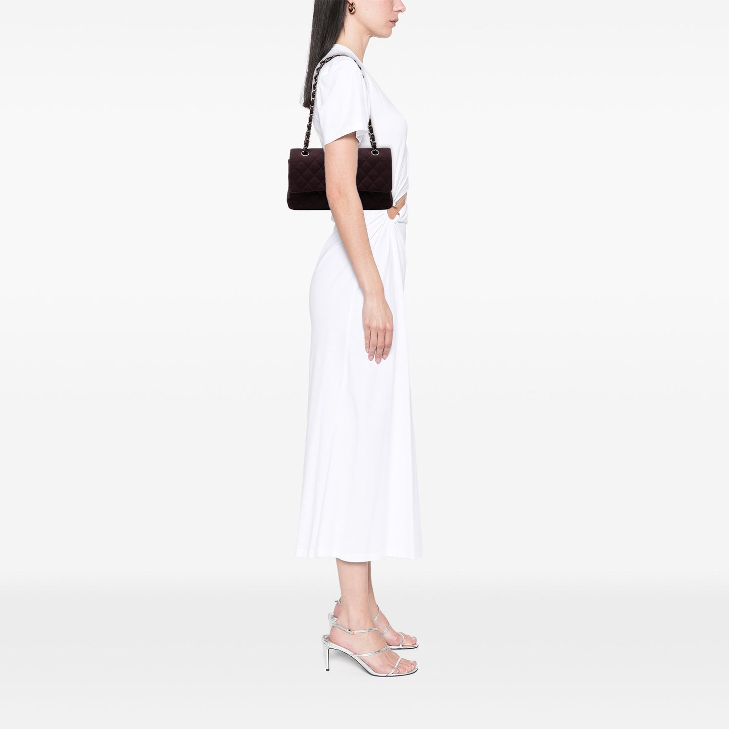 Chanel Medium Classic Jersey Double Flap