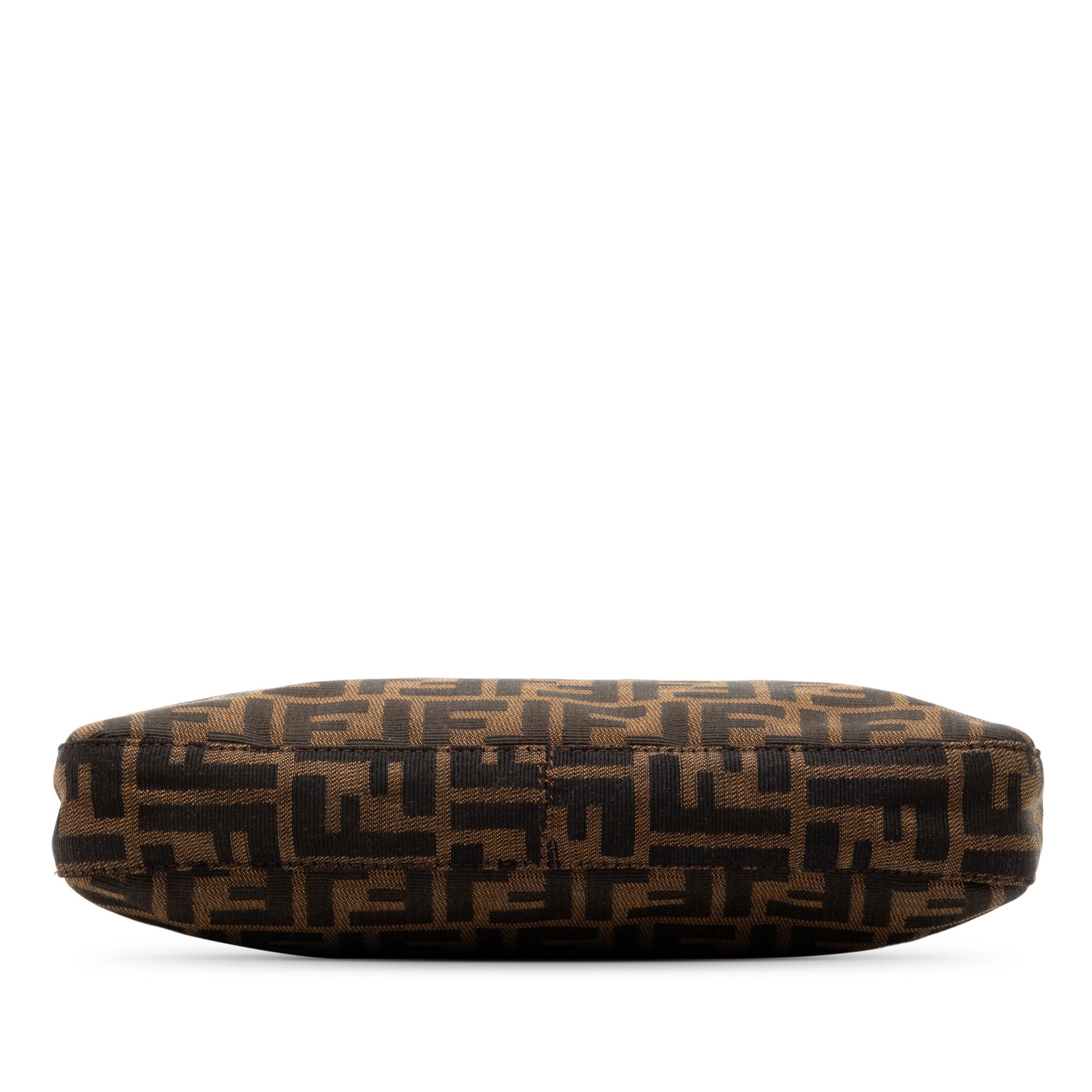 Fendi Zucca Canvas Shoulder Bag